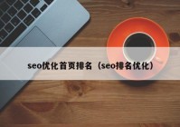 seo優(yōu)化首頁(yè)排名（seo排名優(yōu)化）