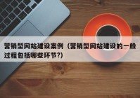 營銷型網(wǎng)站建設(shè)案例（營銷型網(wǎng)站建設(shè)的一般過程包括哪些環(huán)節(jié)?）