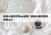 微信小程序開發(fā)api調(diào)用（微信小程序直接調(diào)用api）