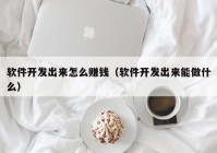 軟件開發(fā)出來怎么賺錢（軟件開發(fā)出來能做什么）