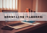 軟件開發(fā)個(gè)人工作室（個(gè)人做軟件開發(fā)）